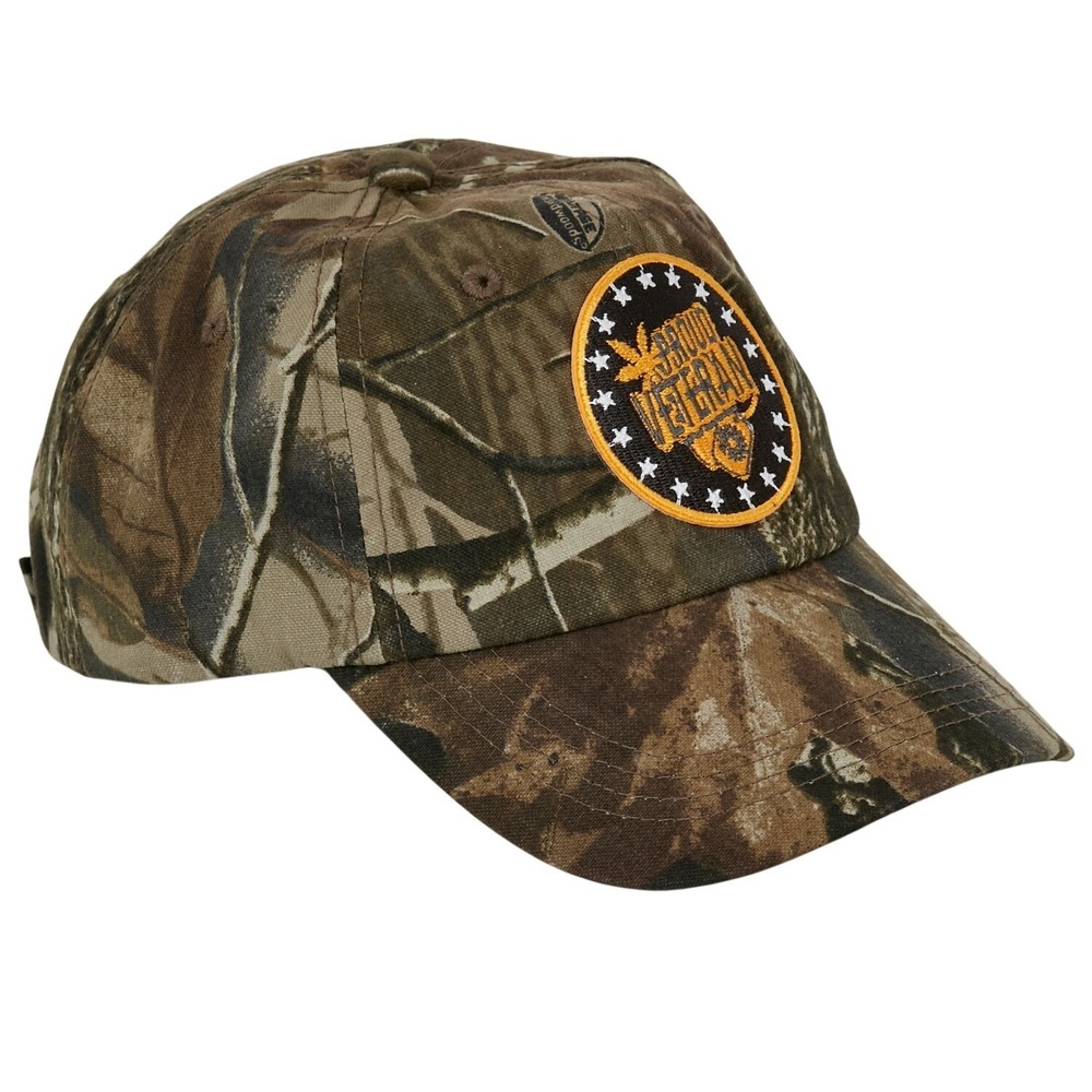 Proud Veteran Camo Baseball Cap Outdoor Hunting Fishing Apparel - Picture 1 of 10